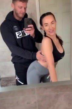 Jess and mike - Tik tok flip the switch challenge brunette fuck doggy